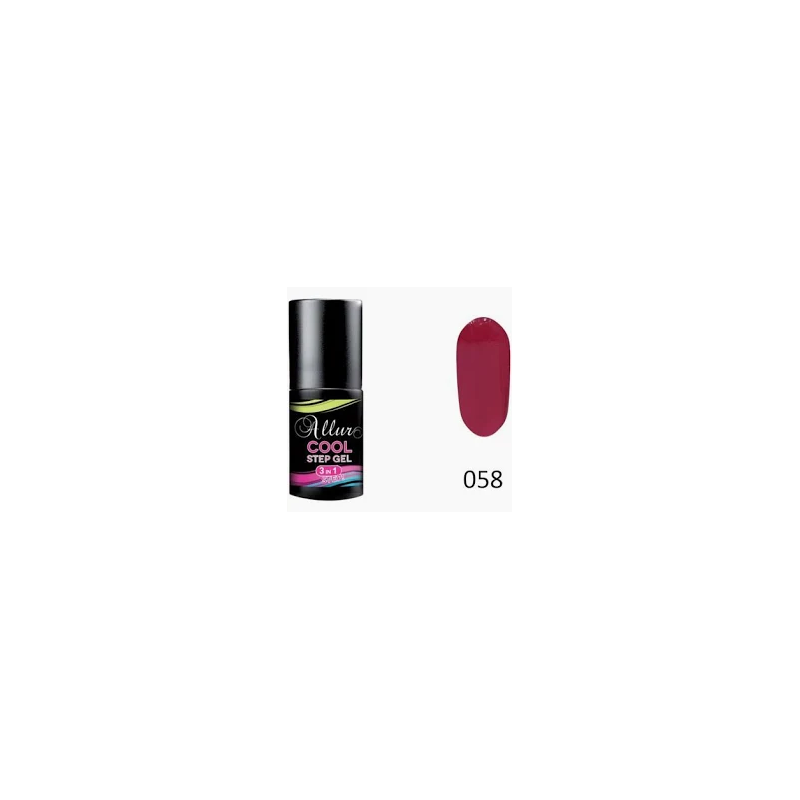 ALLUR Smalto Semipermanente 3 in 1 6ML-058