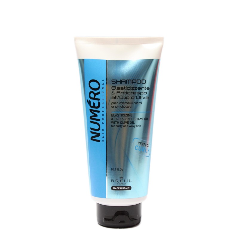 NUMERÒ Shampoo ELASTICIZZANTE E ANTICRESPO ALL’OLIO DI OLIVA 300 ML