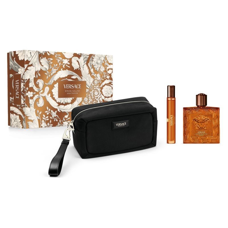 Cofanetto Versace Eros Najim Parfum 100 ml + Parfum Travel Spray 10 m