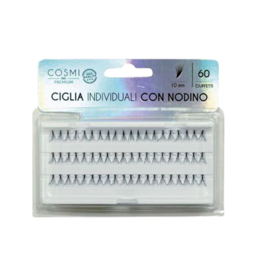 COSMI Ciglia Individuali Con Nodino 10mm