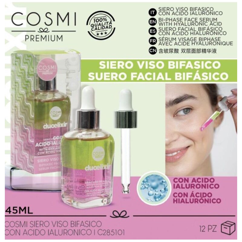COSMI Siero Viso Bifasico con Acido Ialuronico