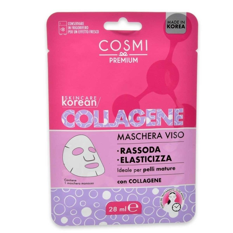 COSMI Maschera Viso al Collagene K- Beauty