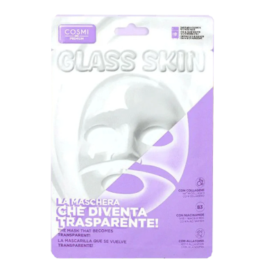 COSMI Maschera Viso Glass Skin con Niacinamide