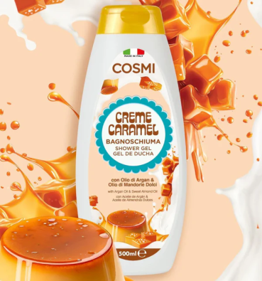 COSMI Bagnoschiuma CREME CARAMEL 500 ml
