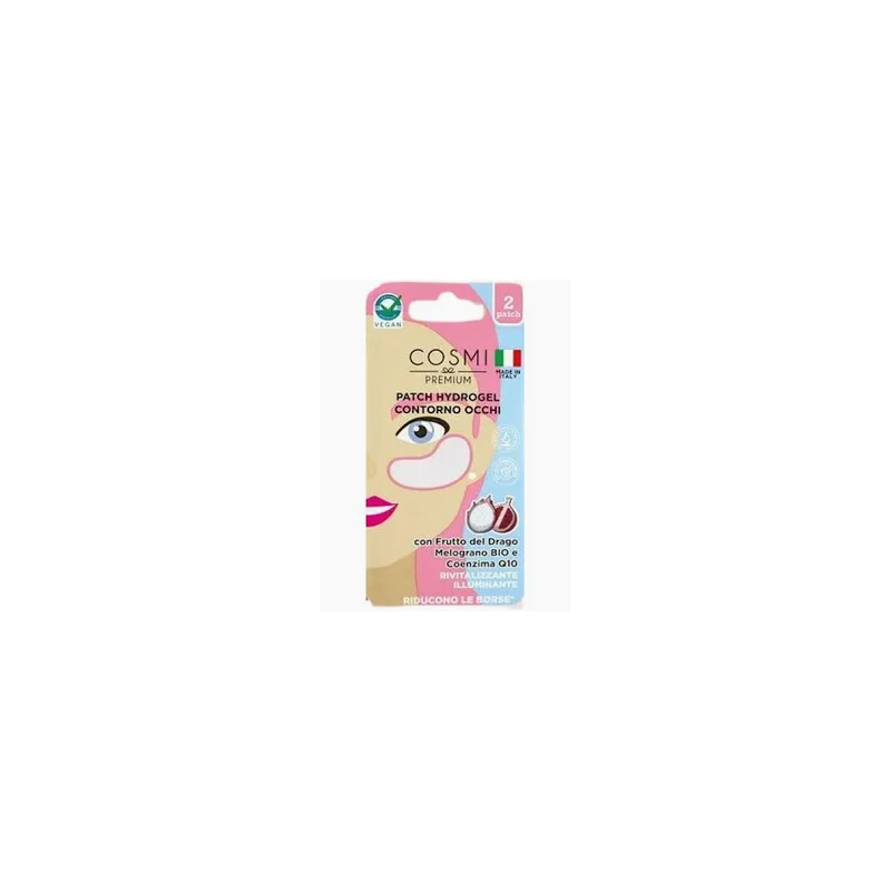 COSMI Patch Contorno Occhi FRUTTO DRAGO + MELOGRANO BIO
