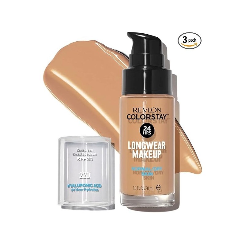Fondotinta Revlon Colorstay Pelli Normali/Secche spf 20 NATURAL BEIGE 220