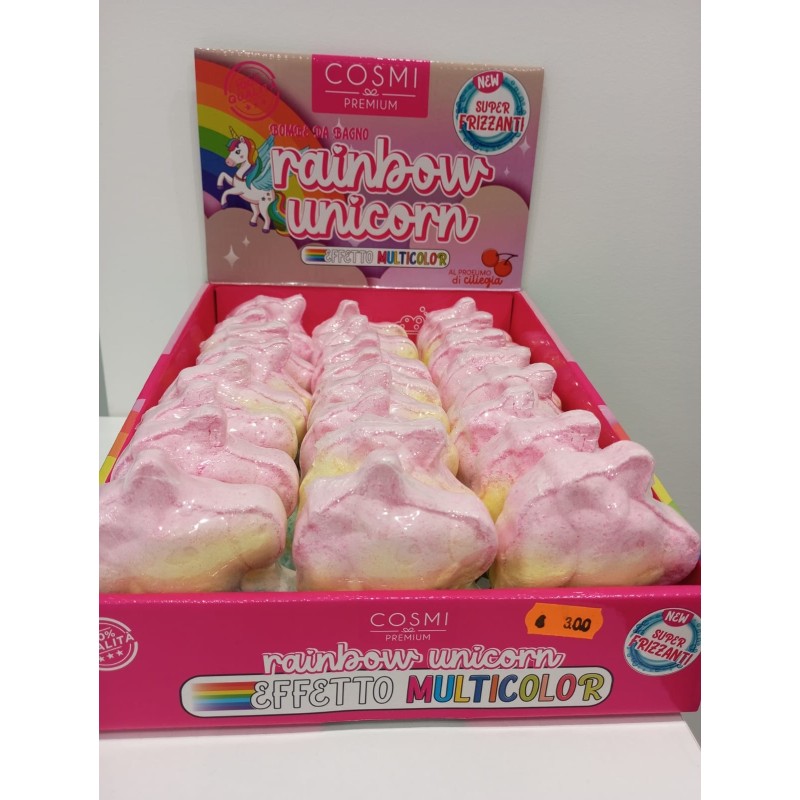 COSMI Bomba da Bagno RAIMBOW UNICORN 120 gr