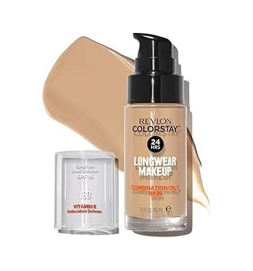 Fondotinta Revlon Colorstay pelli normali/grasse SPF 15 SAND BEIGE 180