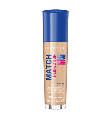 RIMMEL L. Fondotinta Pelle Perfetta 24h n°103 TRUE IVORY
