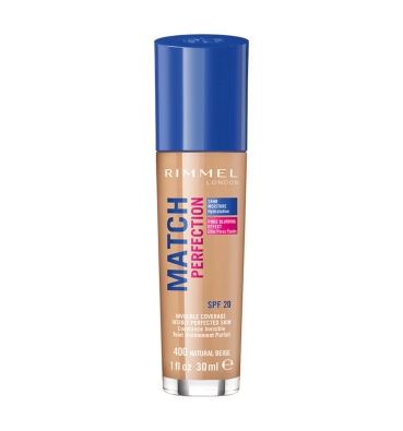 RIMMEL L. Fondotinta Pelle Perfetta 24h n°400 NATURAL BEIGE
