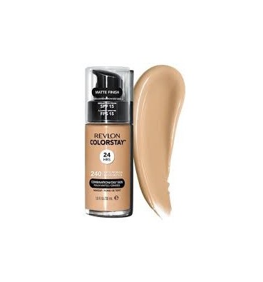 Fondotinta Revlon Colorstay pelli normali/grasse SPF 15 MEDIUM BEIGE 240