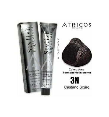 ATRICOS Colorazione Permanente 100ml  3N – CASTANO SCURO