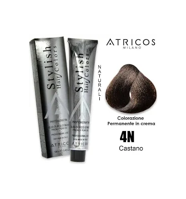 ATRICOS Colorazione Permanente 100ml  4N – CASTANO