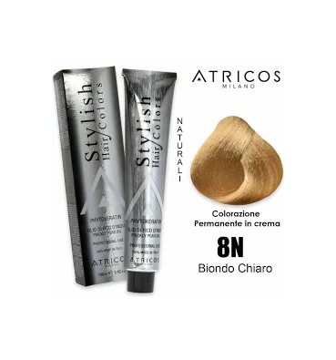 ATRICOS Colorazione Permanente 100ml  8N – BIONDO CHIARO