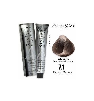 ATRICOS Colorazione Permanente 100ml  7.1 – BIONDO CENERE