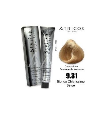ATRICOS Colorazione Permanente 100ml  9.31 – BIONDO CHIARISSIMO BEIGE