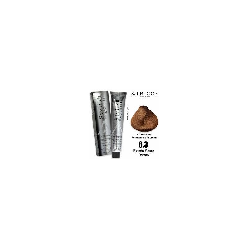 ATRICOS Colorazione Permanente 100ml  6.3 BIONDO SCURO DORATO