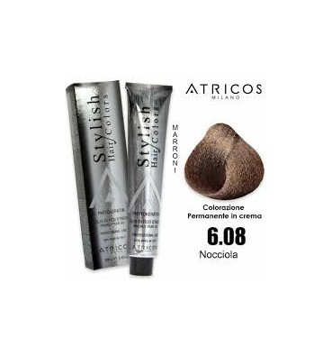 ATRICOS Colorazione Permanente 100ml  6.08 NOCCIOLA