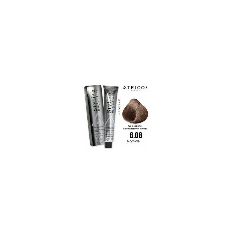 ATRICOS Colorazione Permanente 100ml  6.08 NOCCIOLA