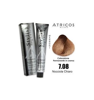 ATRICOS Colorazione Permanente 100ml  7.08 NOCCIOLA CHIARO