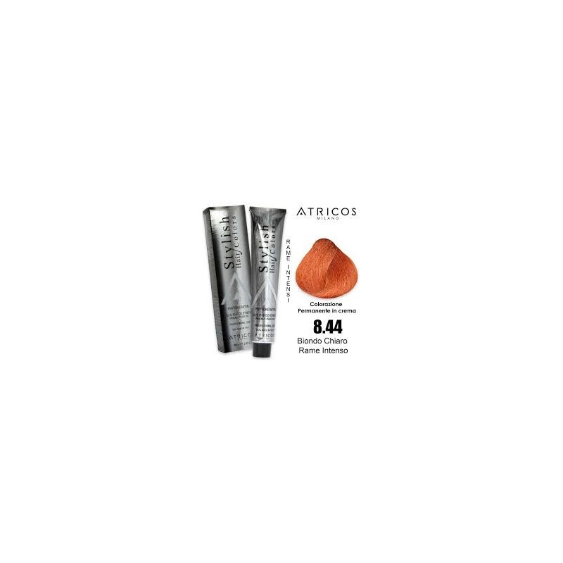 ATRICOS Colorazione Permanente 100ml  8.44 BIONDO CHIARO RAME INTENSO