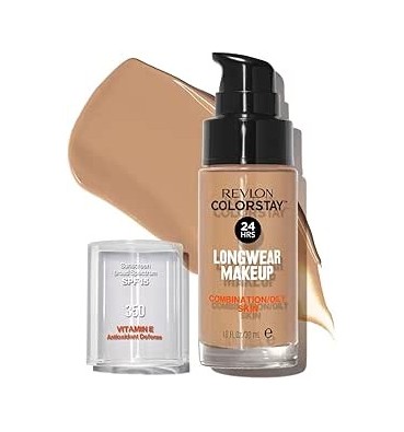 Fondotinta Revlon Colorstay pelli normali/grasse SPF 15 RICH TAN 350