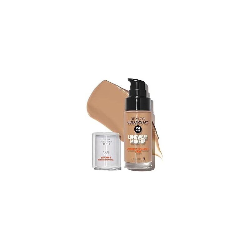 Fondotinta Revlon Colorstay pelli normali/grasse SPF 15 RICH TAN 350