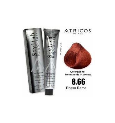 ATRICOS Colorazione Permanente 100ml  8.66 ROSSO RAME