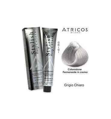 ATRICOS Colorazione Permanente 100ml  GRIGIO CHIARO