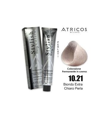 ATRICOS Colorazione Permanente 100ml  10.21 BIONDO EXTRA CHIARO PERLA