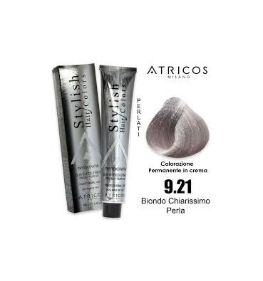 ATRICOS Colorazione Permanente 100ml  9.21 BIONDO CHIARISSIMO PERLA