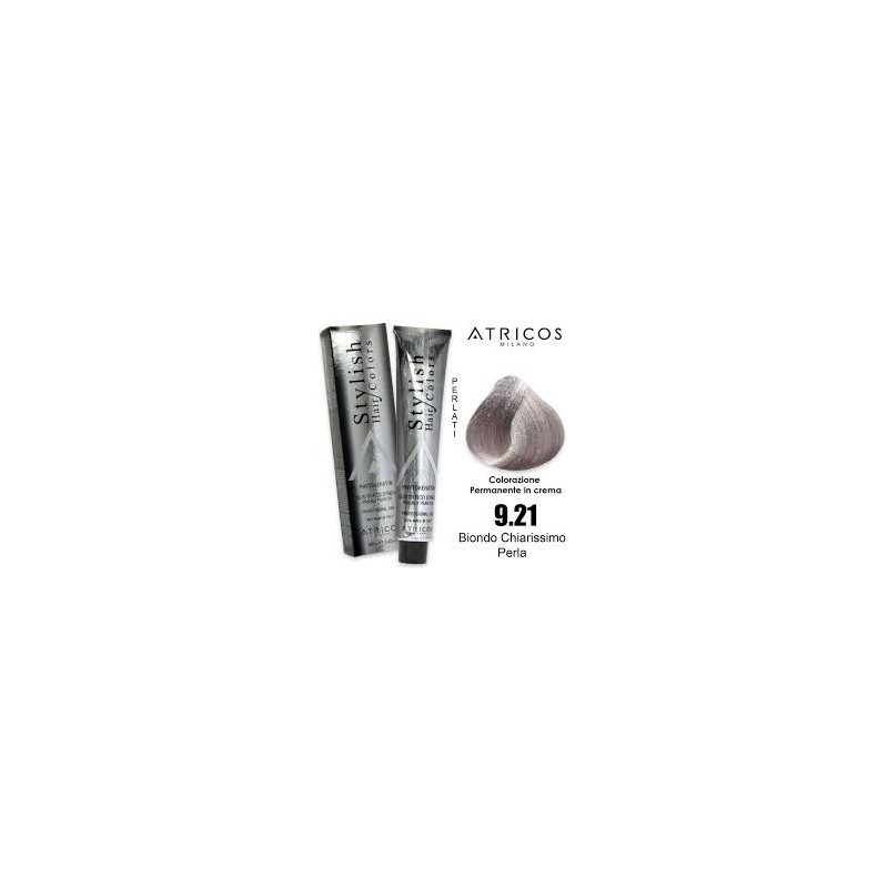 ATRICOS Colorazione Permanente 100ml  9.21 BIONDO CHIARISSIMO PERLA