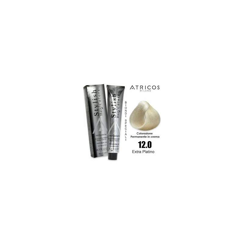 ATRICOS Colorazione Permanente 100ml  12.0 EXTRA PLATINO