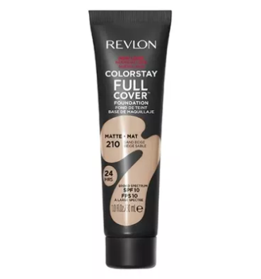 Fondotinta Revlon Colorstay  Full Cover pelli normali o grasse SAND BEIGE 210