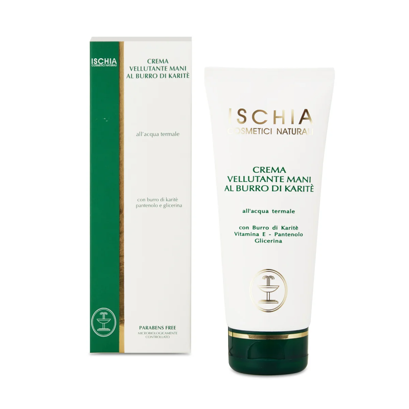 Ischia Terme - Crema vellutante mani al burro di karité (100ml)
