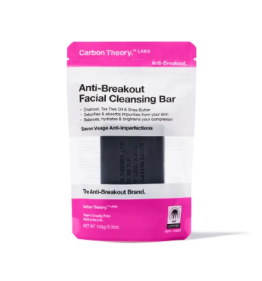 Carbon Theory.™ LABS - Carbon Theory Anti-Breakout Facial Cleansing Bar (Saponetta detergente viso)