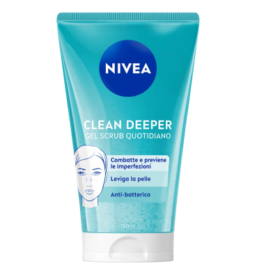 NIVEA - Clean Deeper Gel Scrub Quotidiano