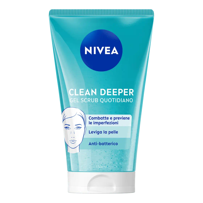 NIVEA - Clean Deeper Gel Scrub Quotidiano