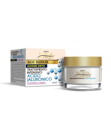 Ultra Retinol Complex - Trattamento Intensivo Contorno Labbra Acido Ialuronico Azione Urto Age Repair