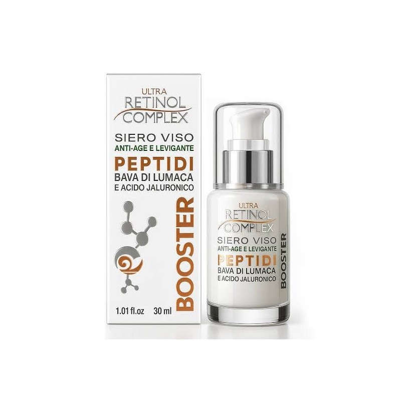 Ultra Retinol Complex - SIERO BOOSTER PEPTIDI E BAVA DI LUMACA 30ml