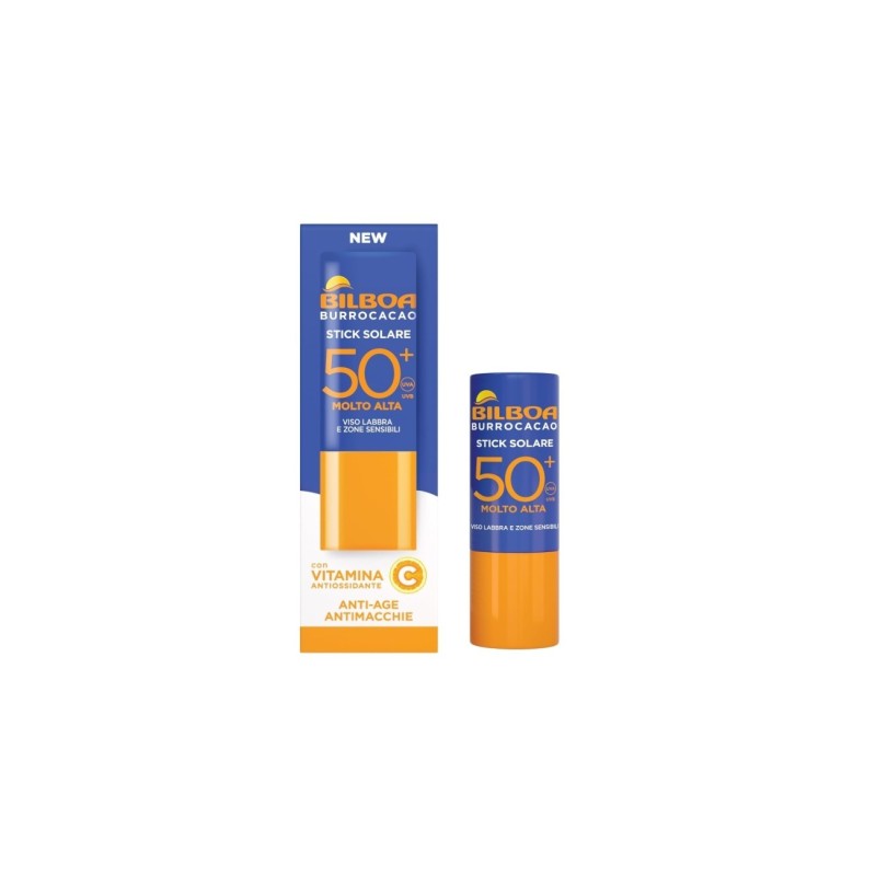 BILBOA - Burrocacao Stick Solare 50+ Con Vitamina C - 12ml