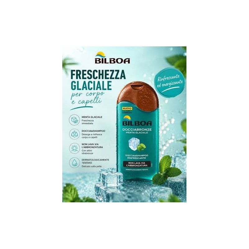 BILBOA - Doccia Bronze Menta Glaciale Rinfrescante