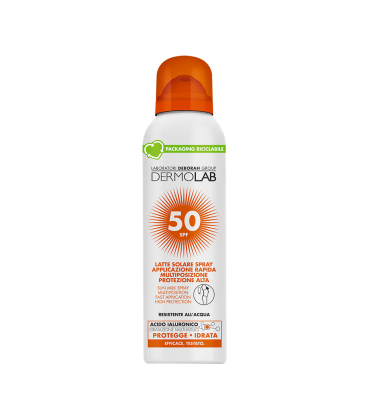 DERMOLAB - Spray solare viso e corpo – SPF 50