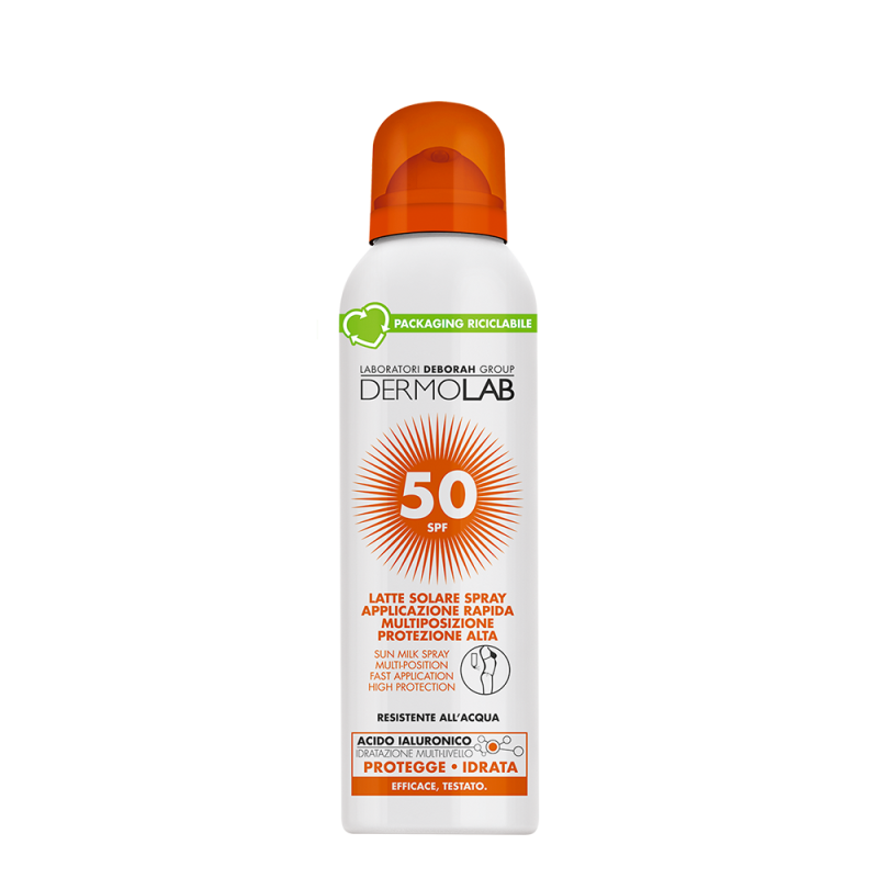 DERMOLAB - Spray solare viso e corpo – SPF 50