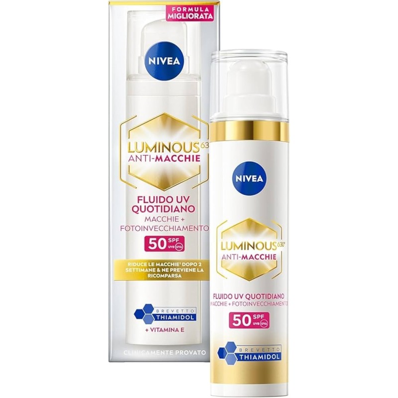 NIVEA - LUMINOUS630® ANTI-MACCHIE Fluido UV Quotidiano SPF50