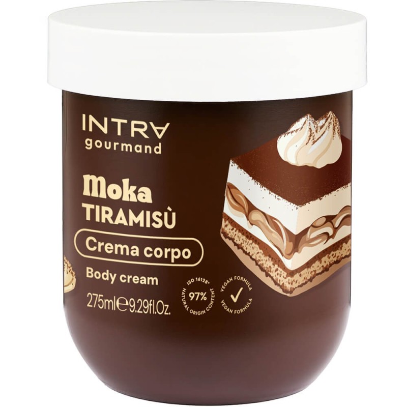 Intra Gourmand - Moka Tiramisù Crema Corpo Profumato Vegan 275 ml