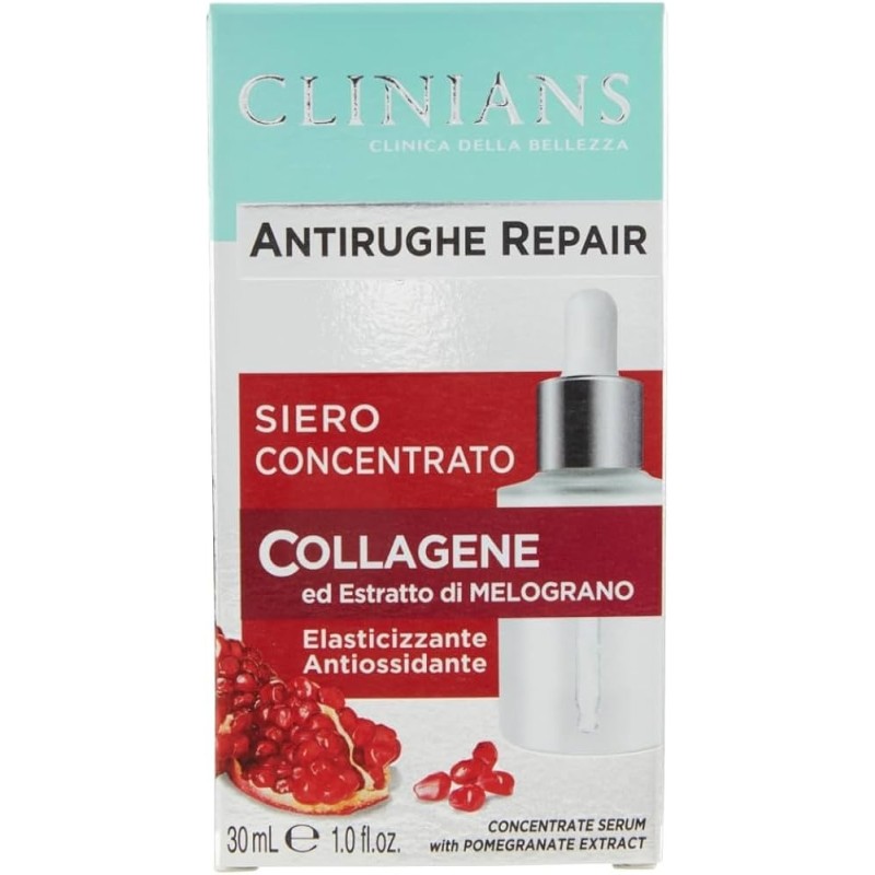CLINIANS ANTIRUGHE REPAIR SIERO CONCENTRATO COLLAGENE CON ESTRATTO DI MELOGRANO 30 ML