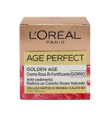 L'OREAL CREMA AGE PERFECT GOLDEN AGE + CALCIO B3 GIORNO 50 ML