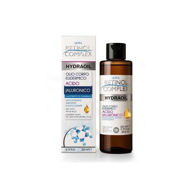 ULTRA RETINOL COMPLEX - OLIO EUDERMICO ALL’ACIDO JALURONICO 200ml