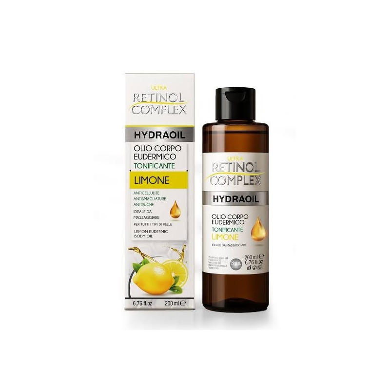 ULTRA RETINOL COMPLEX - OLIO CORPO EUDERMICO LIMONE 200ml
